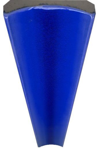 10X100 Kobalt Bar Önü Seramik Oluklu Çini