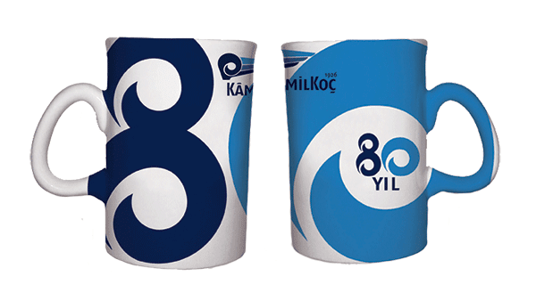 Çift Taraf Baskılı Porselen Kupa 2 Promosyon Bardak Kurumsal Hediyelik Özel Günler İçin Anneler Babalar Sevgililer Doğum Günü Hatıra