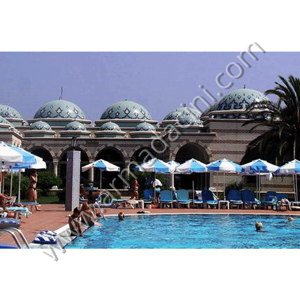 kubbet çini kaplama